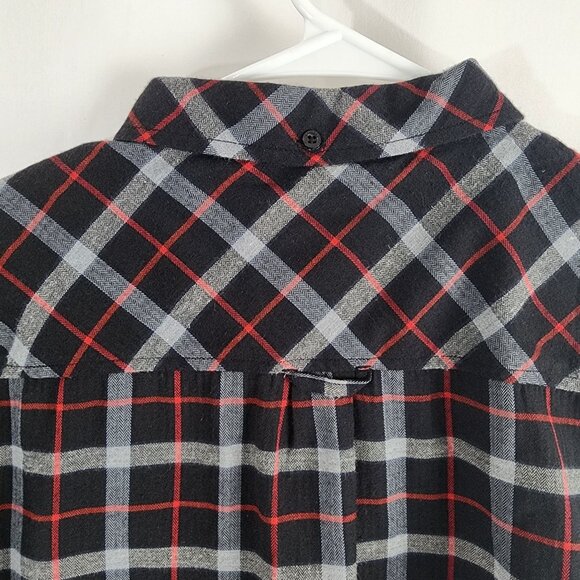Element Mens XL Plaid Button-Up Flannel Shirt - Picture 13 of 13